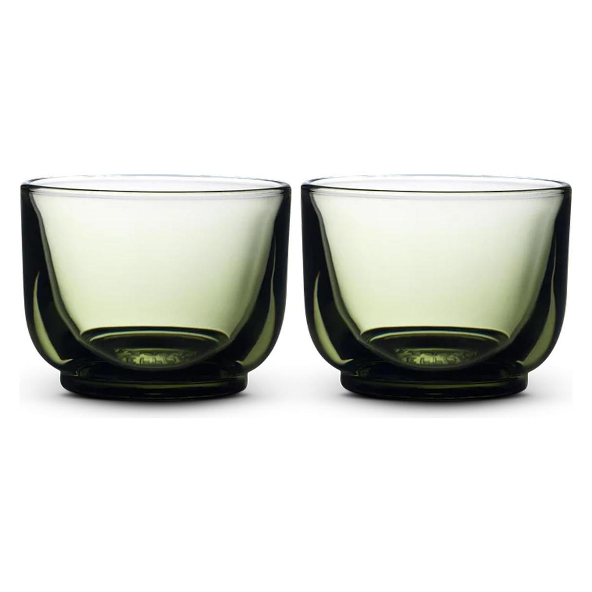 Fellow 2er-Set Pirch Cortado-Gläser, 120 ml, Grün (0.12 l, 2x) (65835605)