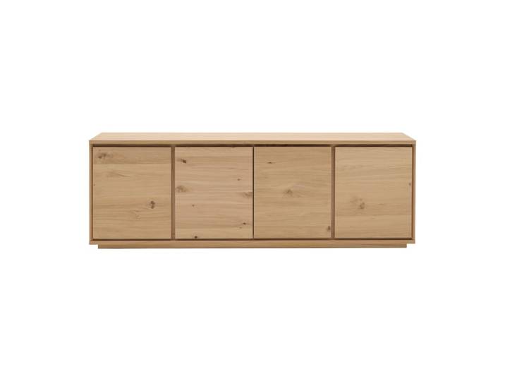 Buffet 4 portes effet bois l203