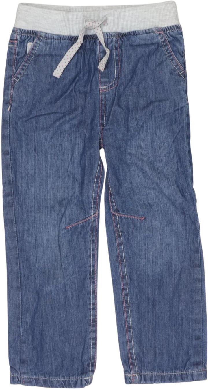 Young Dimension Mädchen Jeans, Blau, Gr. EU 98, Viskose / Baumwolle - Second Hand