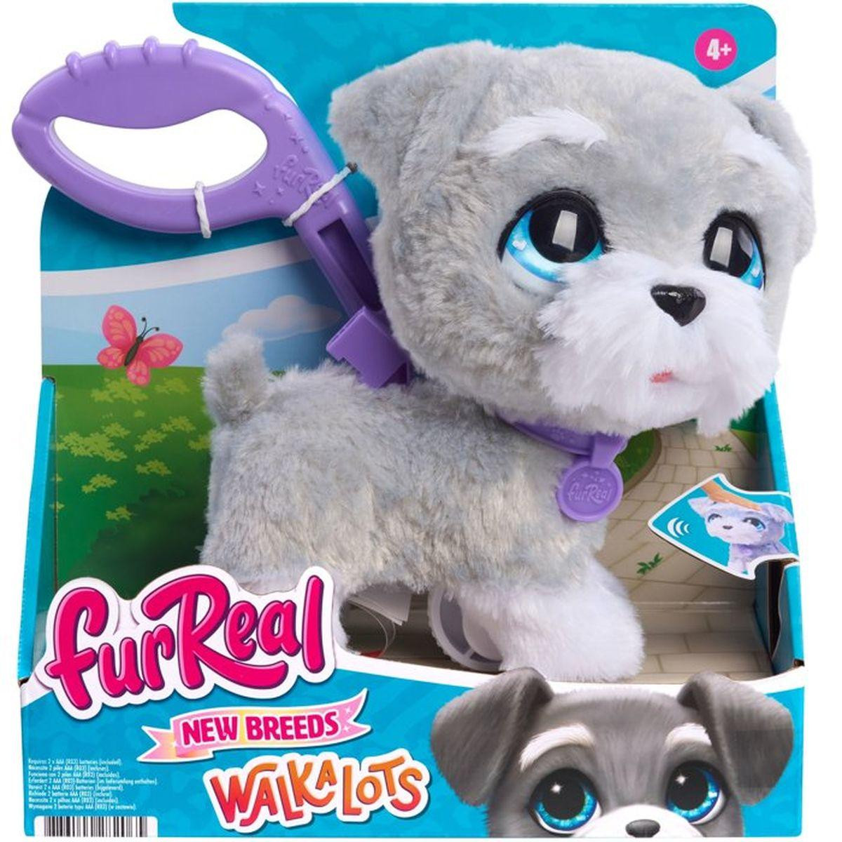 FurReal Walk-a-Lots Schnauzer interactief knuffeldiertje van Just Play Ltd.