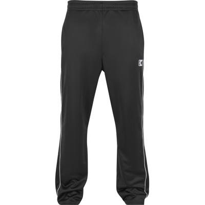 Jogginghose KARL KANI "Karl Kani Karl Kani OG Trackpants", Herren, Gr. XL, US-Größen, schwarz (schwarz, weiß), 100% Polyester, unifarben, normal, Hosen Jogginghose