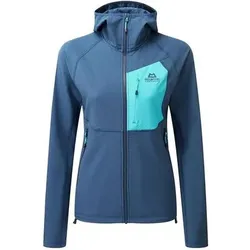 MOUNTAIN EQUIPMENT Mountain Equipment Damen Funktionsjacke lg.Arm W ARROW HOODED JACKET, Größe S in Blau Blau