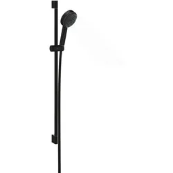 hansgrohe Pulsify Select Brauseset 24171670 3jet, Relaxation, mit Brausestange 90cm, EcoSmart, mattschwarz