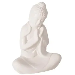 BOLTZE Deko-Figur Marvona 26 cm Keramik Weiß