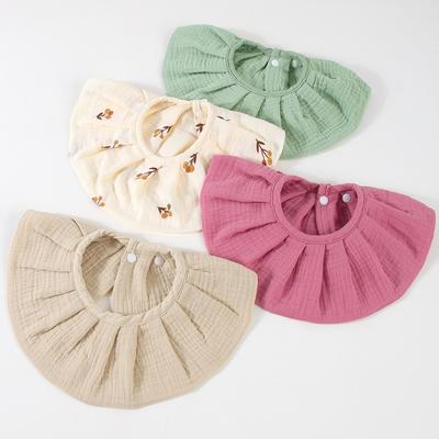 Tiny Tots Teens Trends Baby Soggy Towel, Class A Cotton Cloth, Flared Edge Apron, Anti Vomiting Wraparound Headband Baby Soggy Towel, Class A Cotton Cloth, Flared Edge Apron, Anti Vomiting Wraparound Headband
