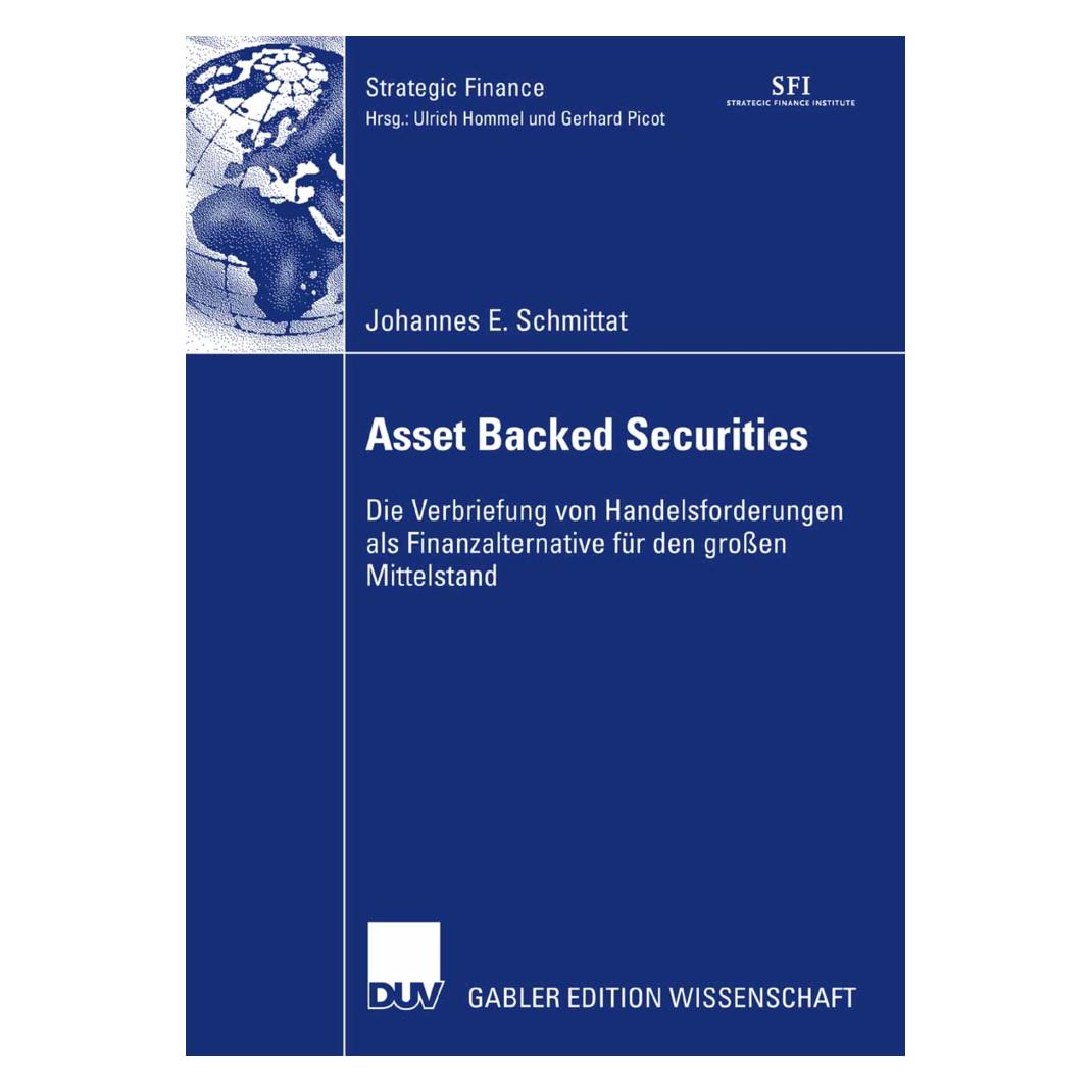 DUV Asset Backed Securities (Deutsch, Softcover, Johannes E. Schmittat, Johannes Schmittat) (35182418)