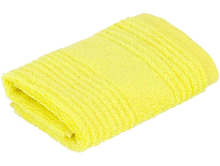 Vossen Tomorrow Waschlappen electric yellow 30 x 30 cm