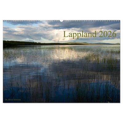 Lappland 2026 (Wandkalender 2026 DIN A2 quer), CALVENDO Monatskalender