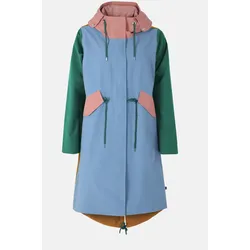 Danefae Regenjacke Danesvaneke Damen Blau Grün Rosa Parka