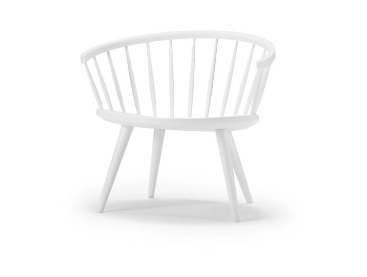 Stolab Chaise lounge Arka bouleau Blanc