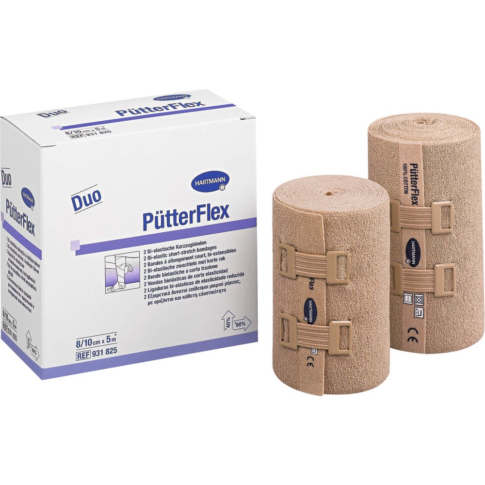 PAUL HARTMANN AG Pütter Flex Duo Binde 8/10 cmx5 m 06187011