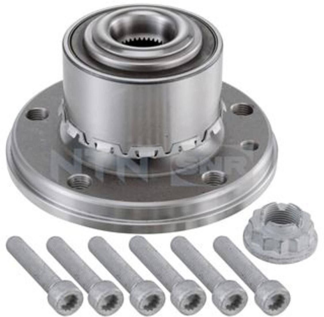 Radlagersatz mit Nabe SNR R154.62