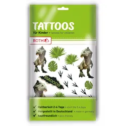 ROTH Klebetattoo Tyrannosaurus