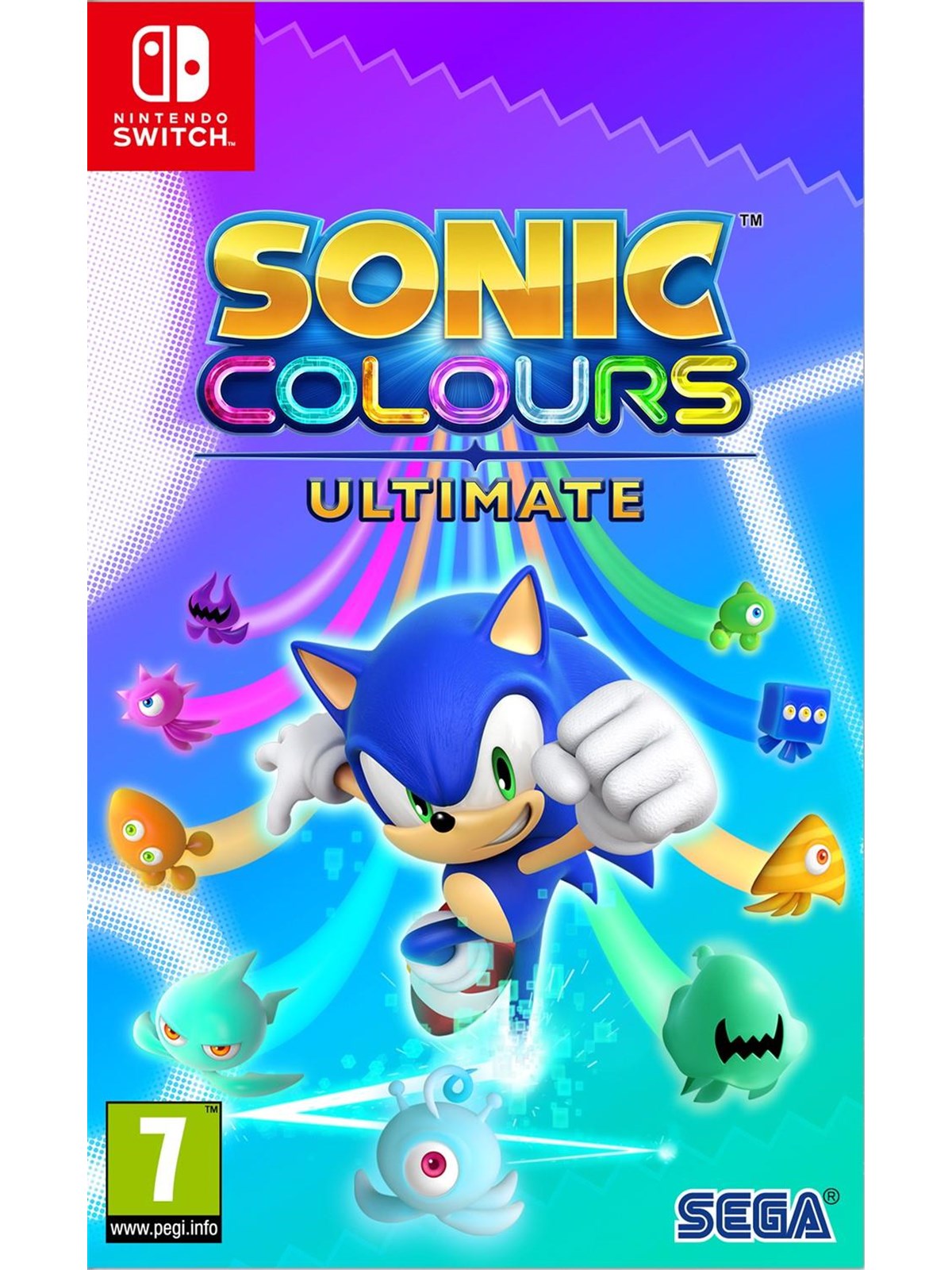 Sonic Colours: Ultimate (Code in a Box) - Nintendo Switch - Platformer - PEGI 7