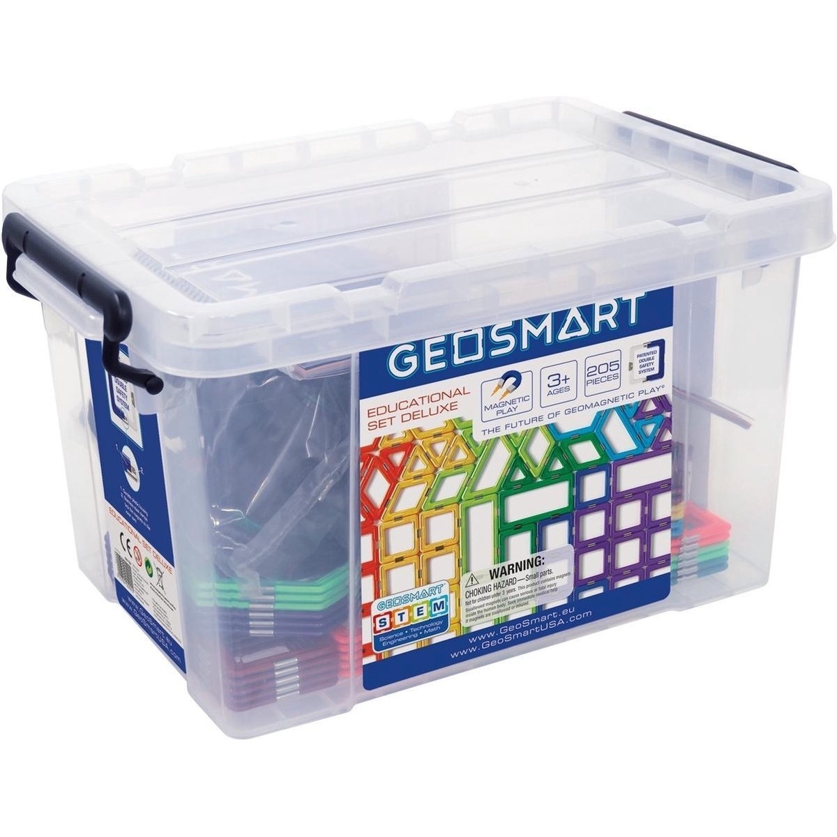 GEOSMART Educational Set de Luxe, 3 Jahr(e), 205 Stück(e), 4,1 kg