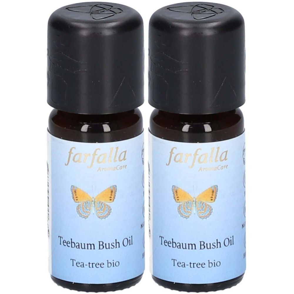 Farfalla Teebaum Äth/Öl Bio Wildsamml Gr Cru 10 ml x2 2x10 Ätherisches Öl
