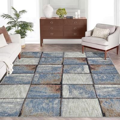 SUSSEXHOME Homeward Collection Area Rug Oriental Rug for Living Room