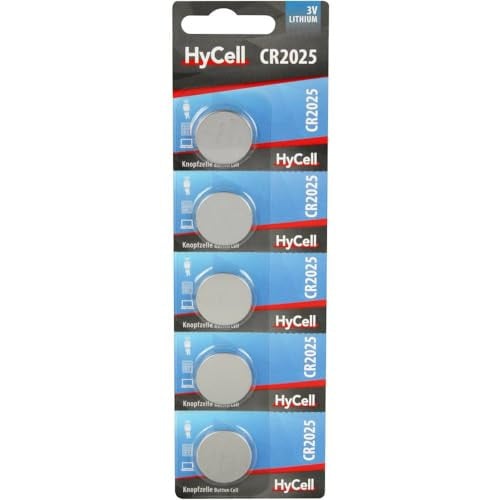 Ansmann Set van 5 CR2025 Lithium Knoopcellen 3V