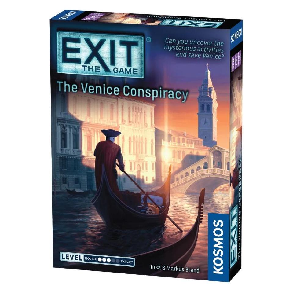 Thames & Kosmos EXIT 23: The Game - The Venice Conspiracy (EN) (KOS8001) (Englisch, 1 - 4 Spieler) (KOS8001)