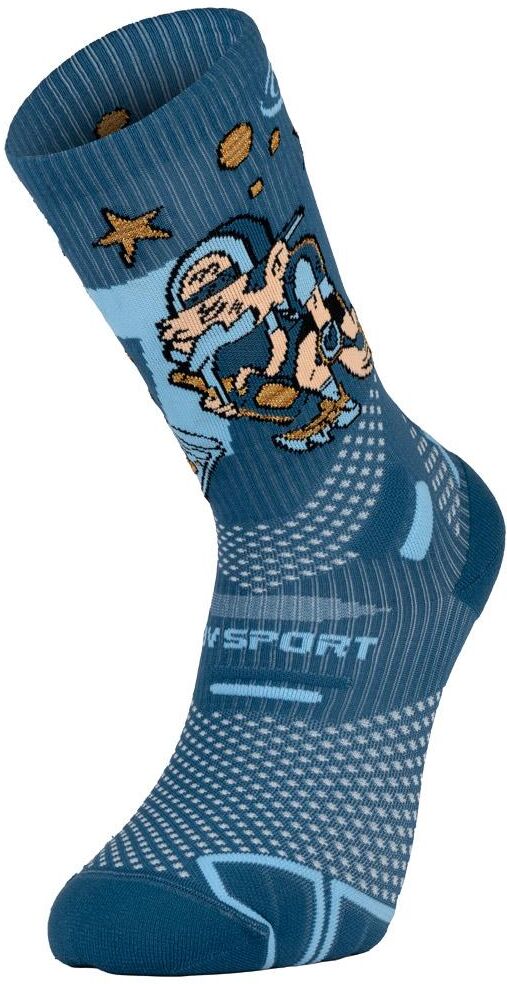 Bv Sport  - Trail Socks Ultra High Collector Des Bosses Et Des Bulles Réveillon - 39-41 - Chaussettes de trail