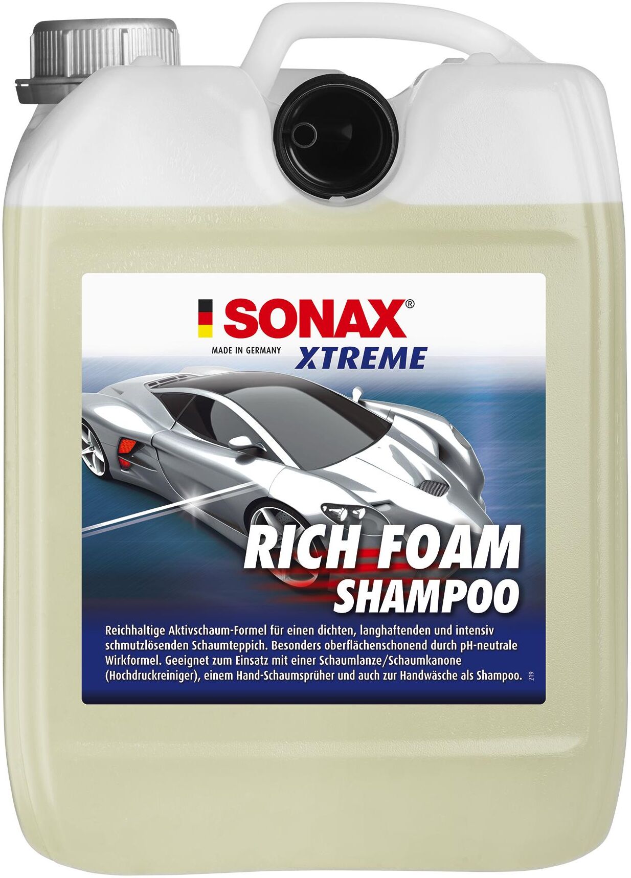 Sonax Autoshampoo Xtreme Richfoam Shampoo [5 L] 02485000 5l
