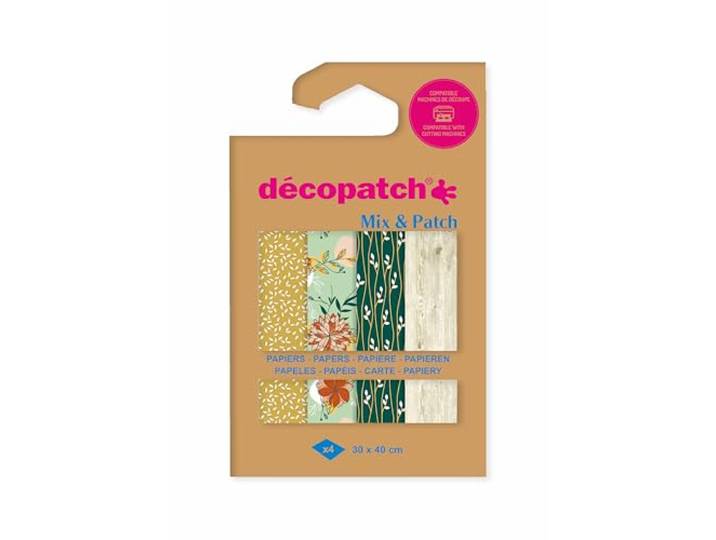 Decopatch - Blad, DP035C, meerkleurig