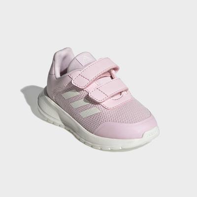 Sneaker ADIDAS SPORTSWEAR "TENSAUR RUN", Mädchen, Gr. 22, rosa (clpink, cweiß, clpink), Synthetik, Textil, Schuhe Sneaker, mit Klettverschluss