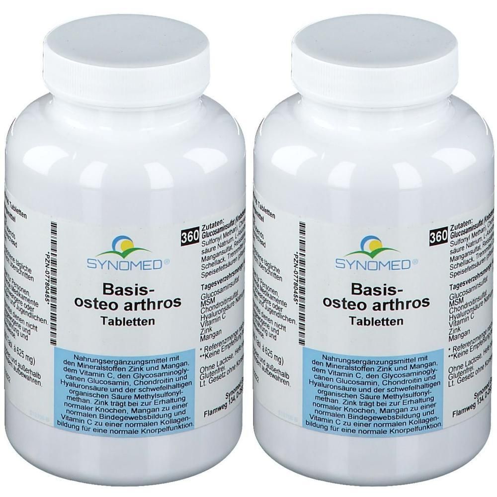 Basis Osteo arthros Tabletten x2 2x360 St