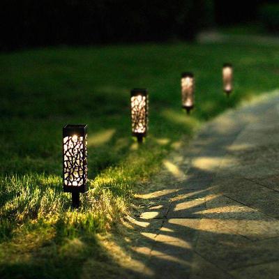 HomeDecorAndMore LLC Moroccan Solar Lanterns Elegant Outdoor Lighting For Garden & Patio, Gift For Garden Lovers, Outdoor Lawn Decorations Warm White Light