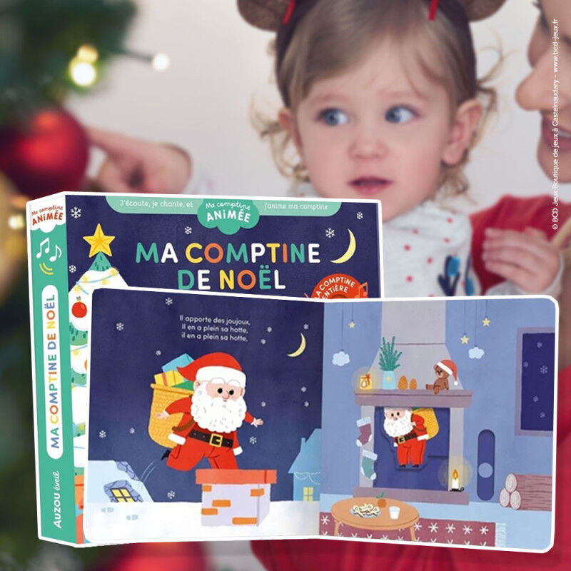 Ma comptine animée : Ma comptine de noël, L'as-tu vu ? - Auzou