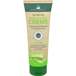 Hand+nagelcreme mit Aloe Vera Herbamedicus 125 ML