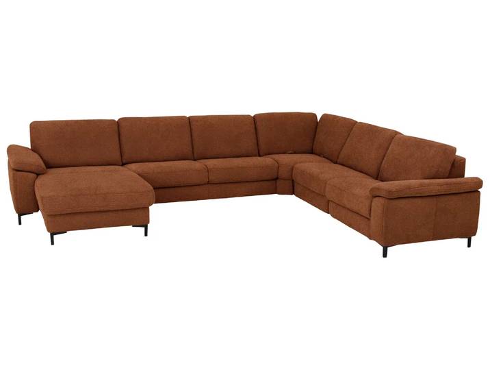 Ecksofa Shetland Basic Wohnlandschaft Polipol / Farbe: Zimt / Material: Microfaser Basic