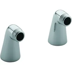 Kludi Standard Standanschlüsse 759820500 chrom, G 3/4 x G 3/4, per Paar