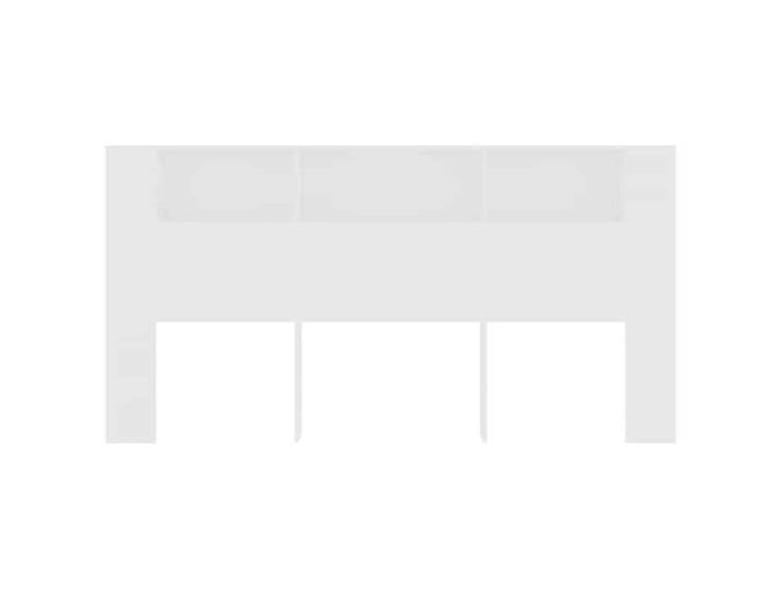 Top sélection  Armoire de tête de lit - ECOHOME - Blanc 200 x 18 5 x 104 5cm - 5424