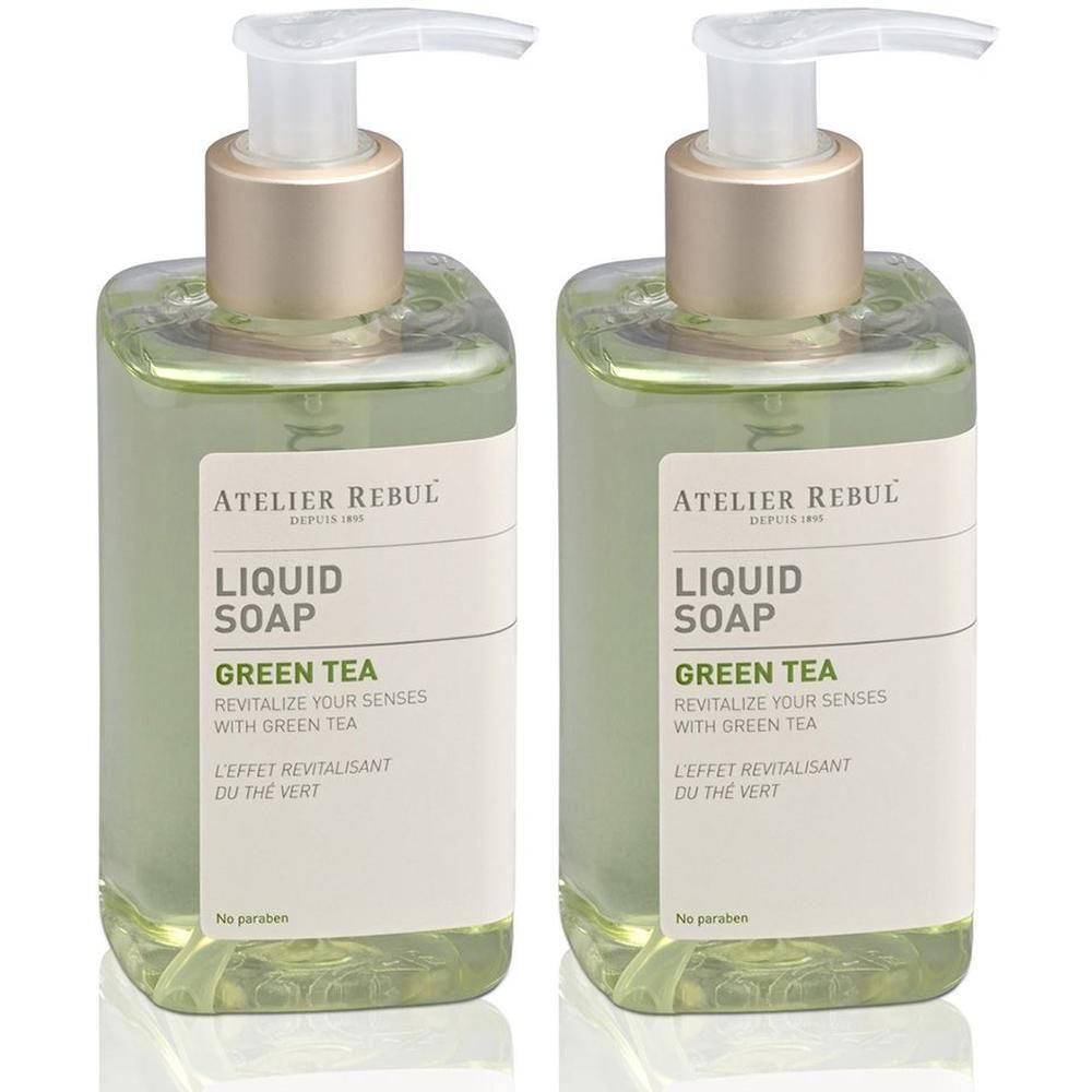 Atelier Rebul Green Tea Liquid Soap x2 2x250 ml Flüssigseife