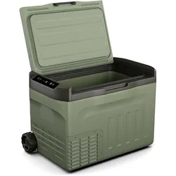 PolarForce 28l Kompressor-Kühlbox   LCD-Panel   Beleuchtung   Off-Road   Batterieschutz   12V/230V Grün 30 Liter