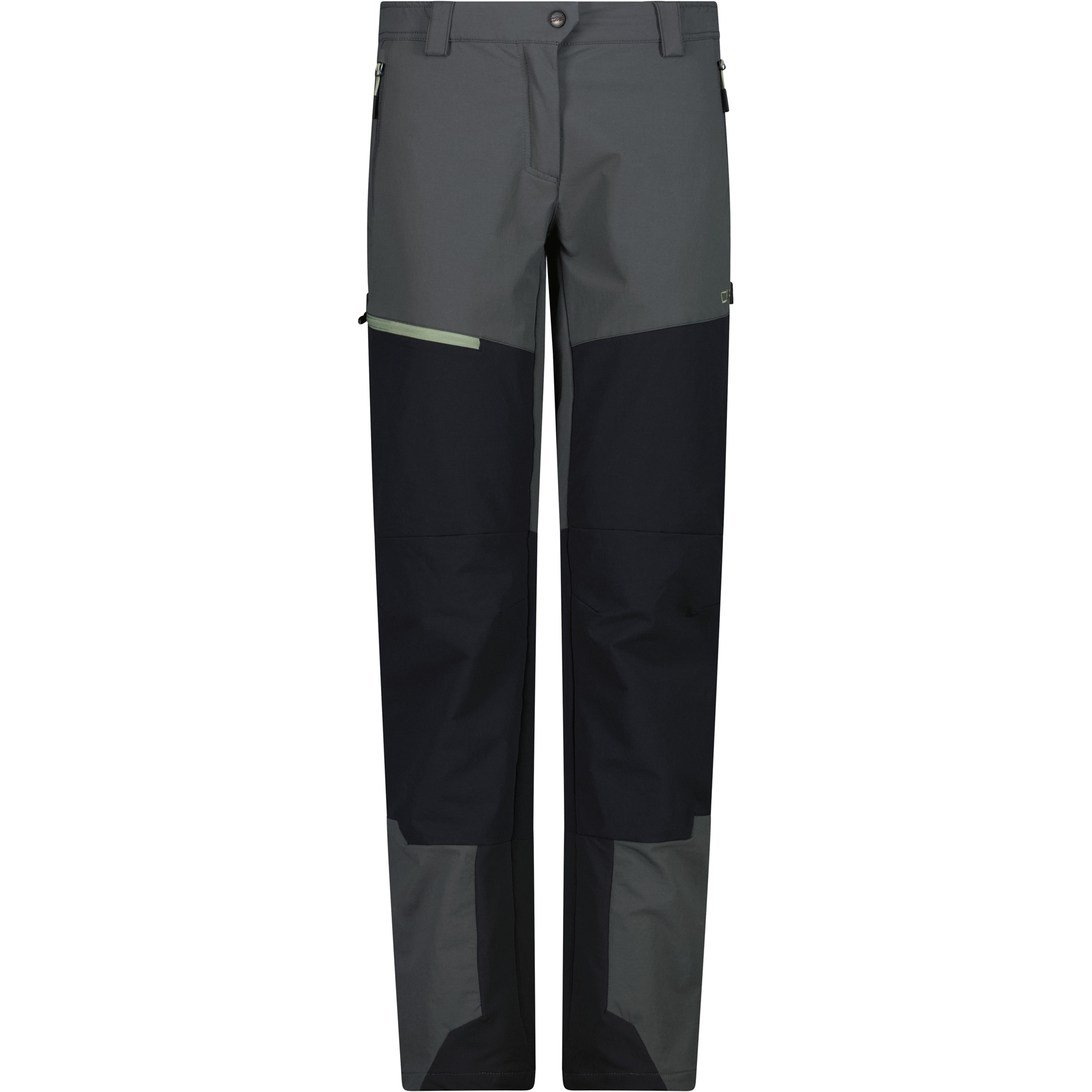 CMP Hose Damen Wanderhose grau Größe XS Trekking Wasserabweisend Wasserabweisend