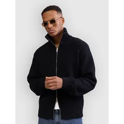 Redefined Rebel RRAron Knit Regular Fit Strickpullover black Gr. S