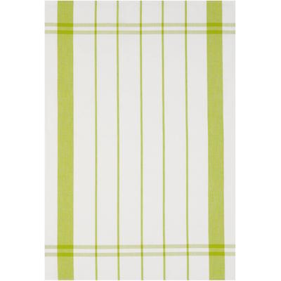 Geschirrtuch STUCO "gestreift", grün (weiß, hellgrün), B:50cm L:70cm, 100% Baumwolle, Geschirrtücher, Geschirrtuch
