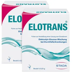 ELOTRANS Elektrolyte Pulver Doppelpack 2X20 St