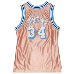 Mitchell & Ness, Damen, Sportshirt, nba trikot en los angeles lakers shaquille o'neal (XL), Gold, Pink