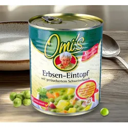 Omi ́s klassischer Erbsen-Eintopf