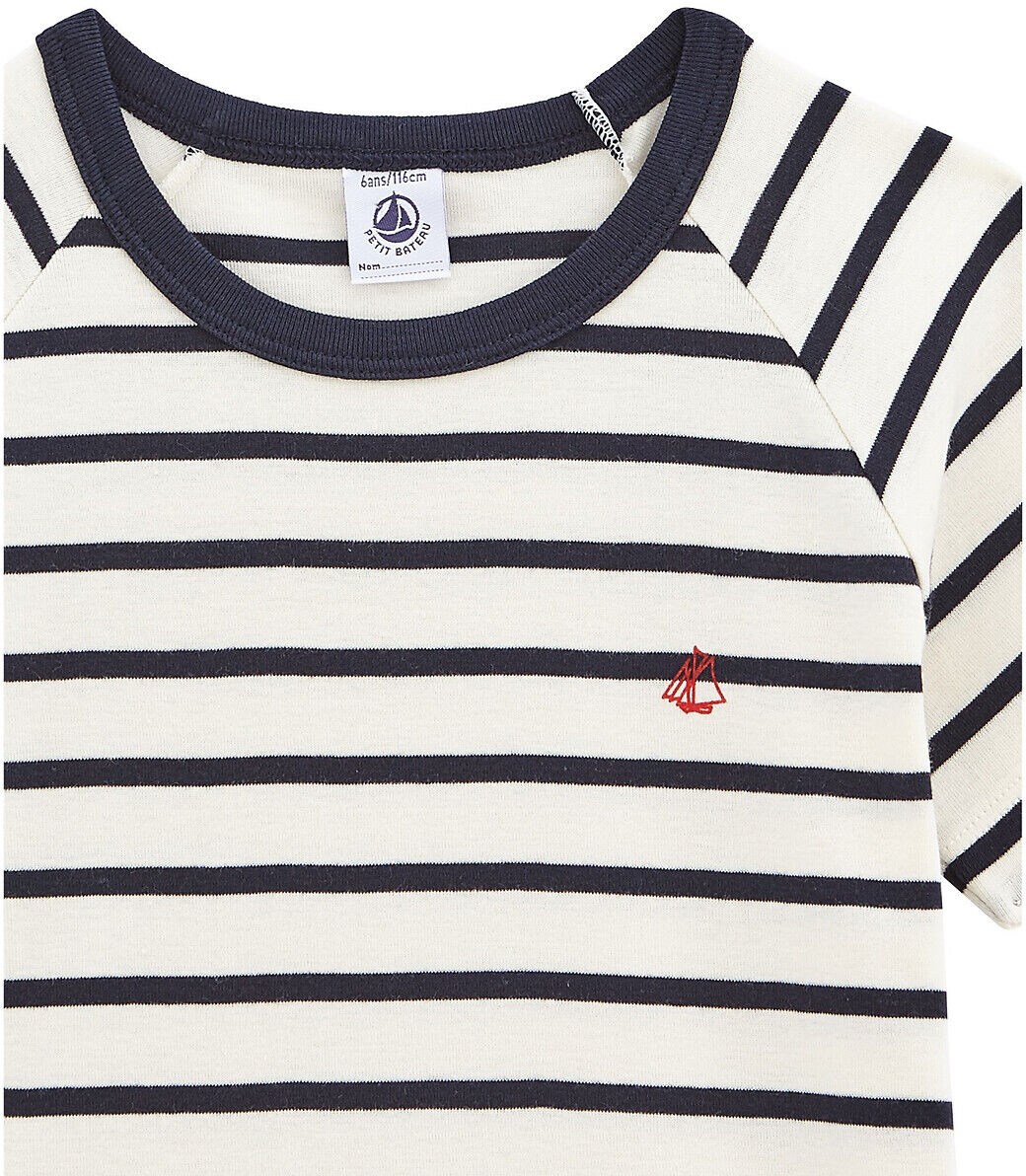 PETIT BATEAU Pyjashort à rayures 3-12 ans