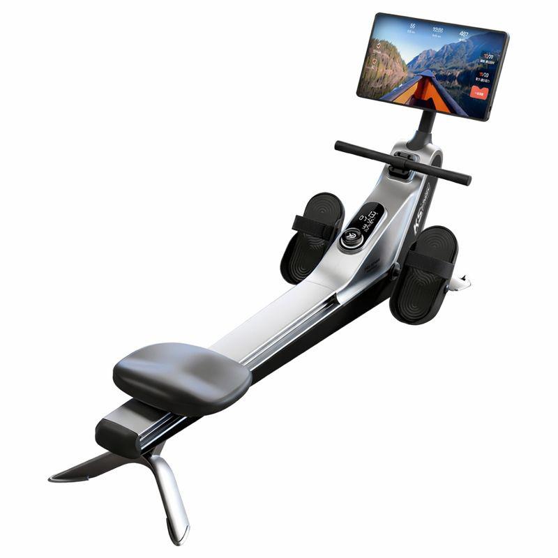 Rudergerät mit speziellem "Gravity-System", Bluetooth und 40-cm-Touchscreen