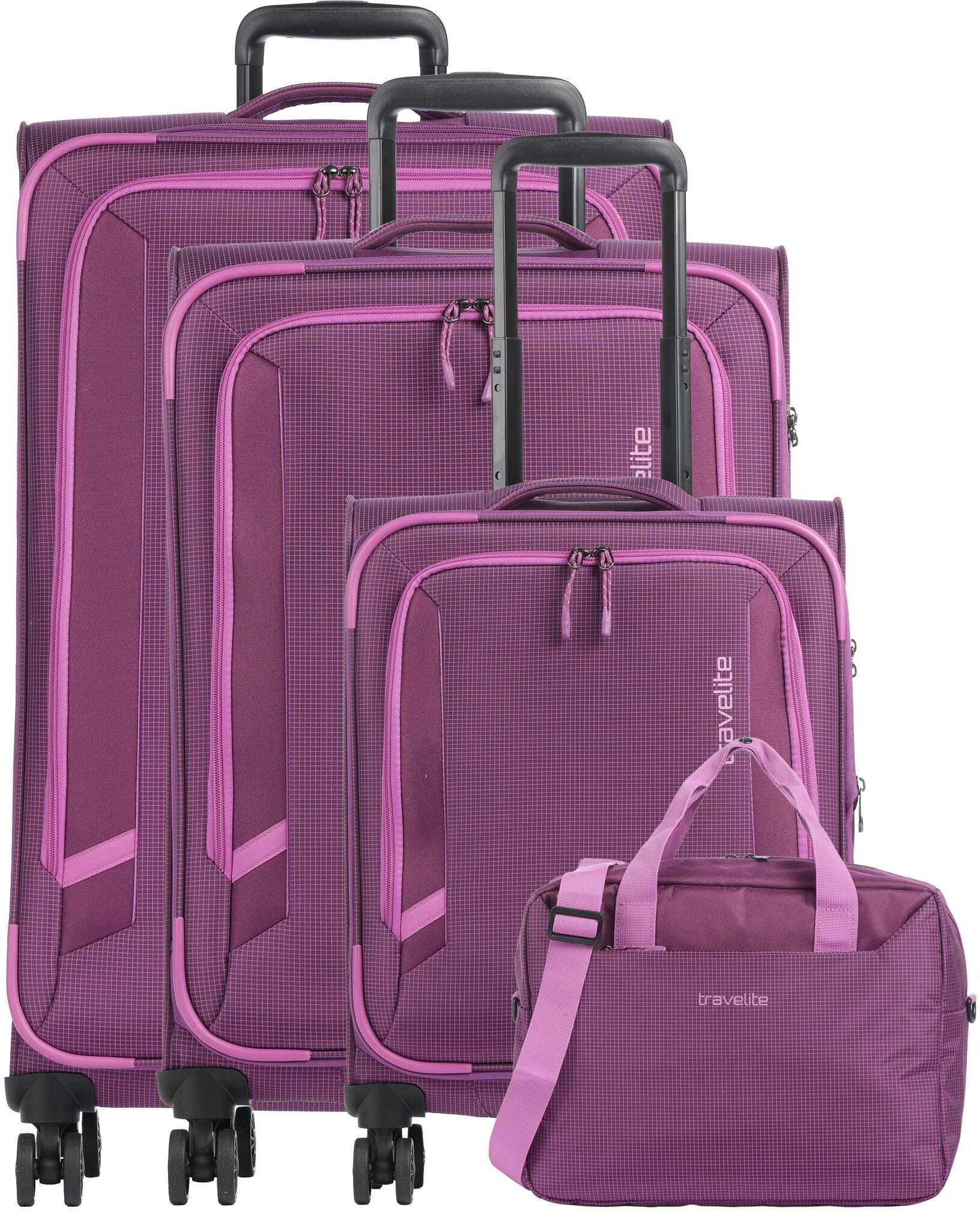 Travelite Corsiica Kofferset, lila