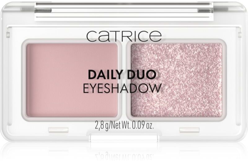 Catrice Daily Duo Eyeshadow duo eye shadow shade 020 On The Go Rosé 2.8 g