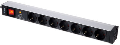 "Equip 333309 19"" PowerBox SPD 7-way argent"