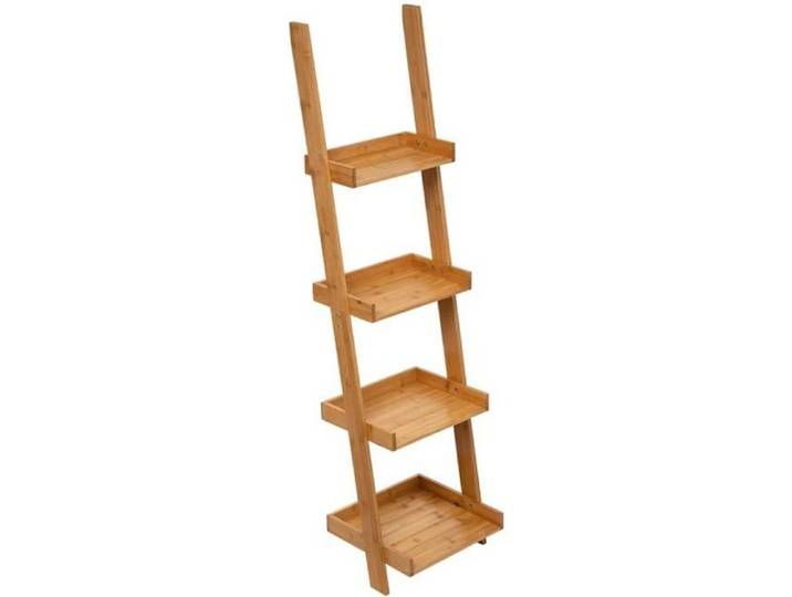 Etagère échelle bambou 4 niveaux - SILUMEN - Marron - Ethnique - Ailleurs
