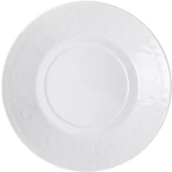 6x Villeroy & Boch Frühstücks-/Suppenuntertasse Cellini, Untertasse, Weiss