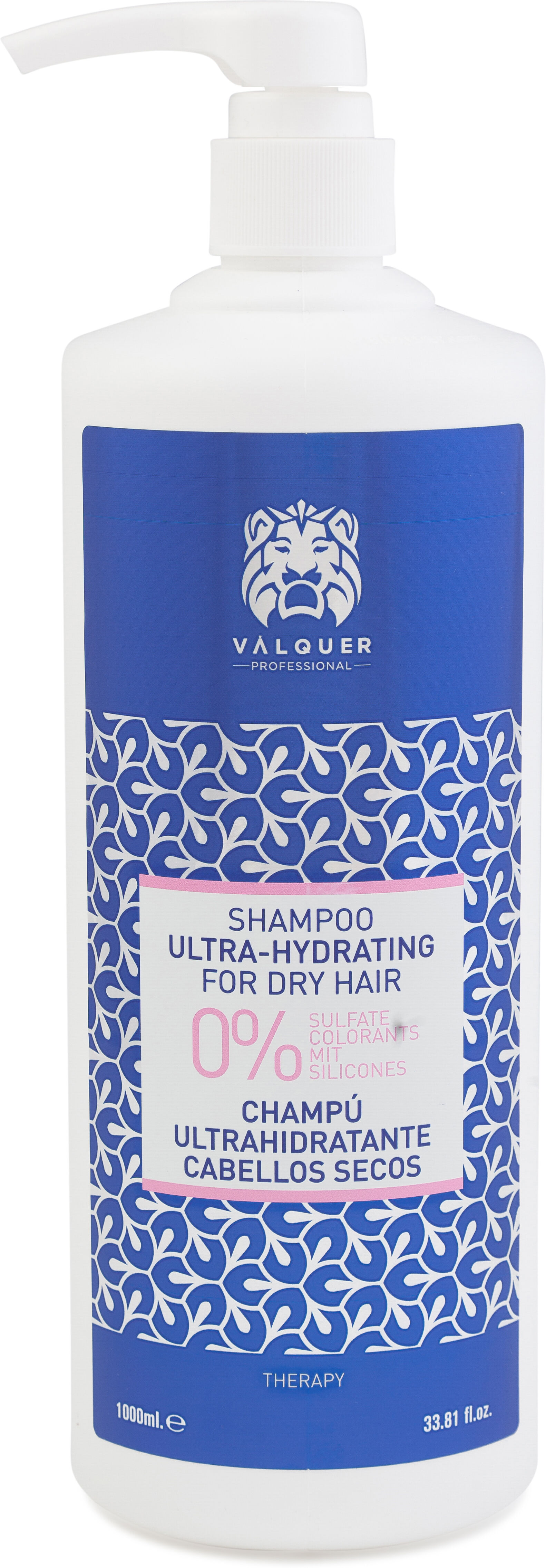 Valquer Shampoo Ultrahydrating Dry Hair 1000 ml 1 L
